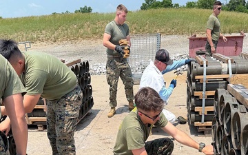 Marine Reserve Unit takes part in training exercises at BGAD