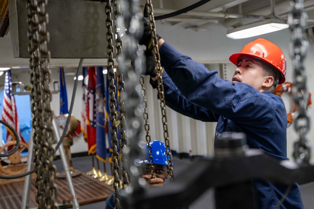 Daily Operations Aboard USS George H.W. Bush (CVN 77)