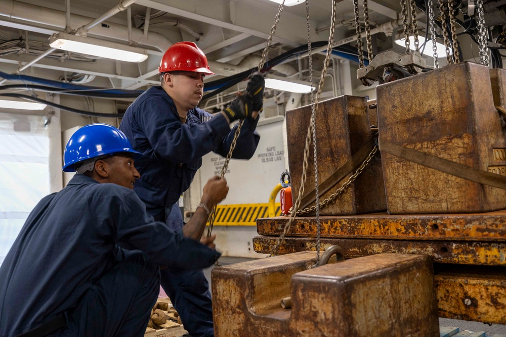 Daily Operations Aboard USS George H.W. Bush (CVN 77)