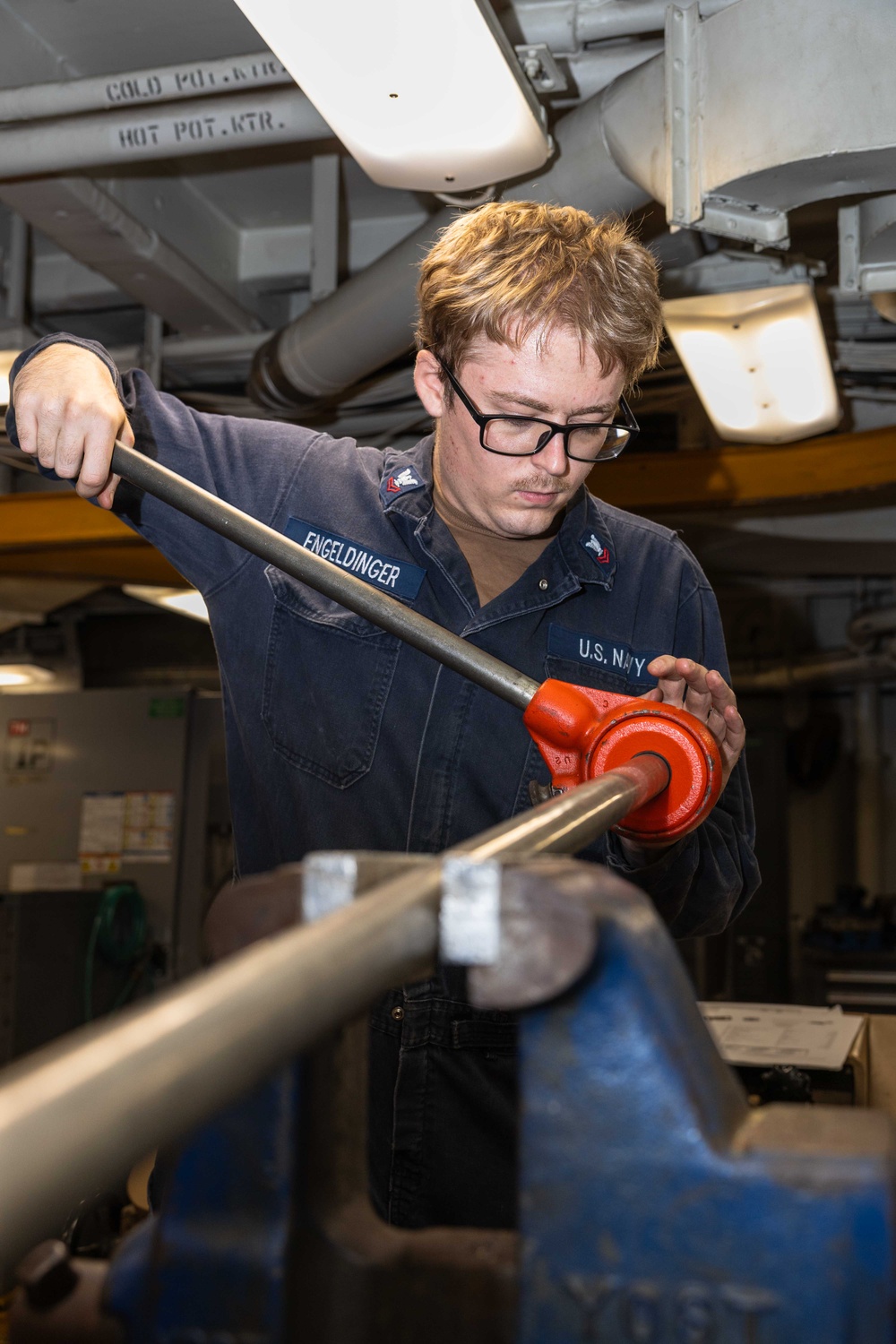 Daily Operations Aboard USS George H.W. Bush (CVN 77)