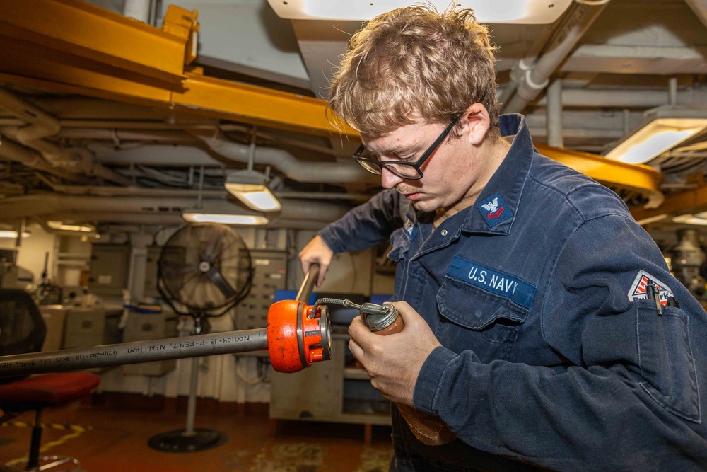 Daily Operations Aboard USS George H.W. Bush (CVN 77)