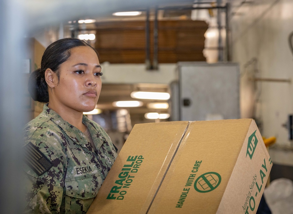 Daily Operations Aboard USS George H.W. Bush (CVN 77)