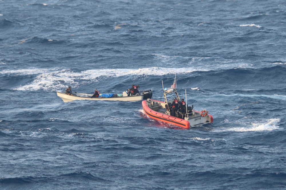 Coast Guard Cutter Vigilant's drug interdiction efforts