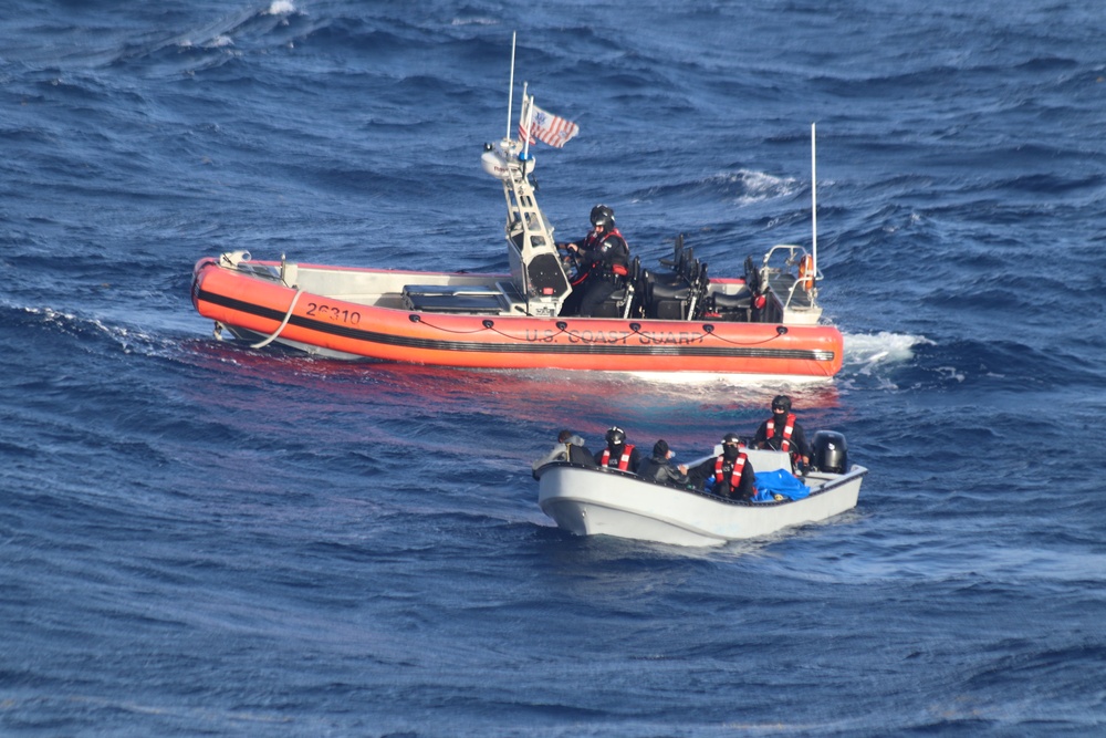 Coast Guard Cutter Vigilant’s drug interdiction efforts