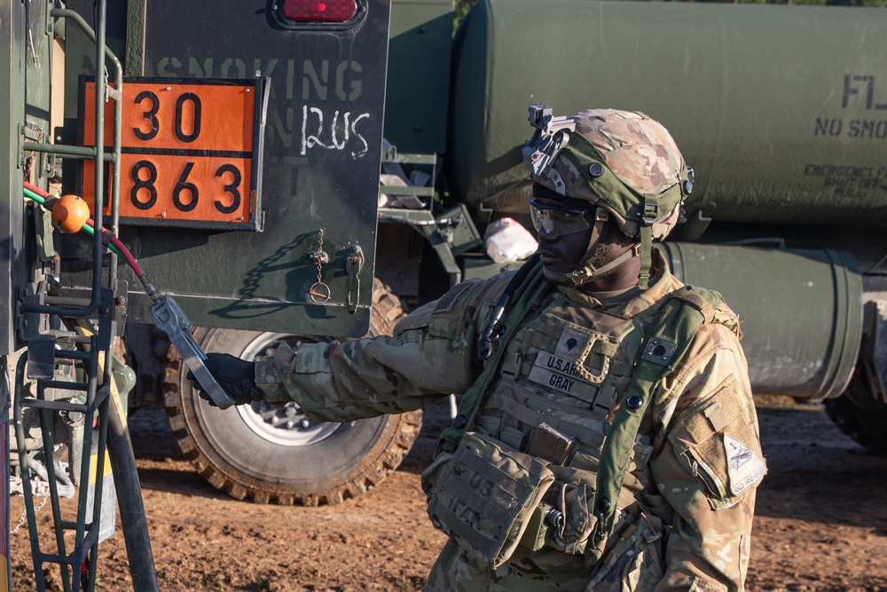 U.S. Aviation Troops Conduct Refueling Ops with Allies at Saber Junction 25