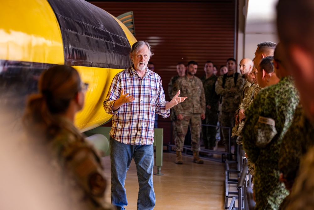 PISAJ 21 visits White Sands Missile Range to learn about joint capabilities, senior NCO roles