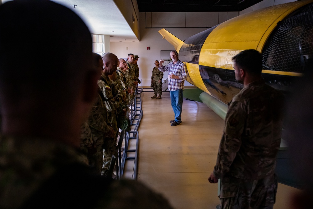 PISAJ 21 visits White Sands Missile Range to learn about joint capabilities, senior NCO roles