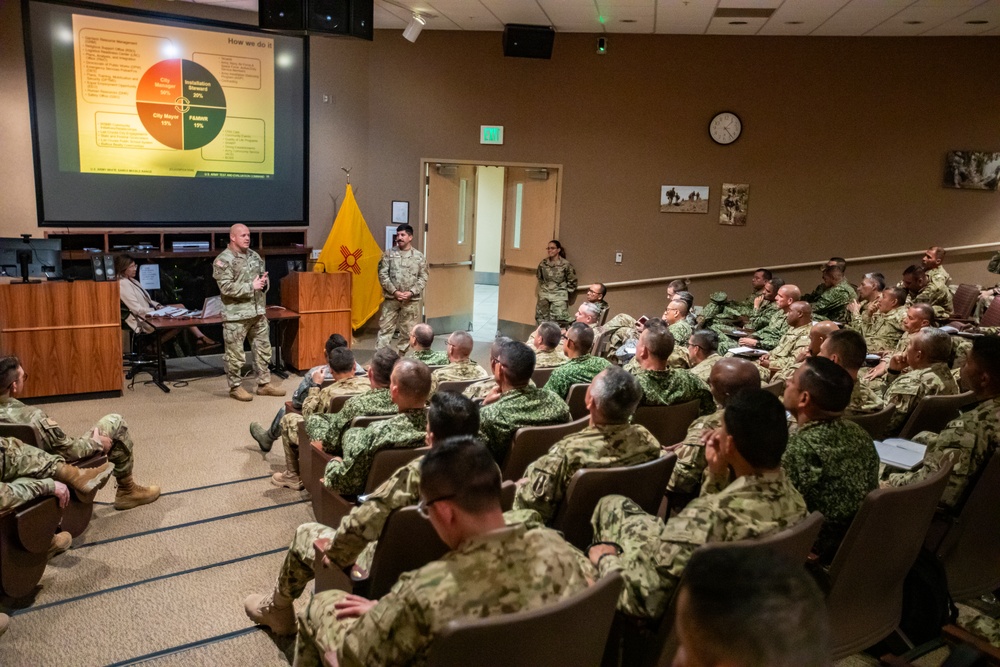 PISAJ 21 visits White Sands Missile Range to learn about joint capabilities, senior NCO roles