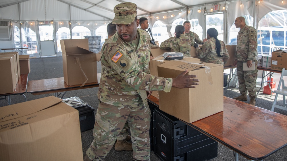 LSA Lincoln serves as a supply hub for Guard D.C. Safe and Beautiful mission