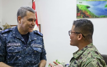 U.S. Sailors Meet with Commander, Egyptian Naval Hospital during Bright Star 2025