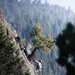 V35 and V11 Marines conduct climbing techniques during Assault Climbers Course
