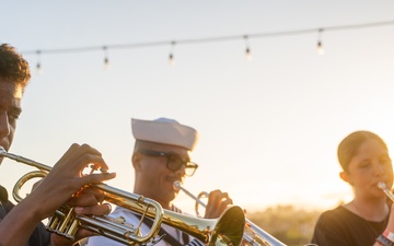 Navy Band Southwest's Harborside Brass Quintet Performs at Cathedral Catholic High School