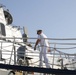 USS Truxtun and partner nation service members attend BRIGHT STAR 25