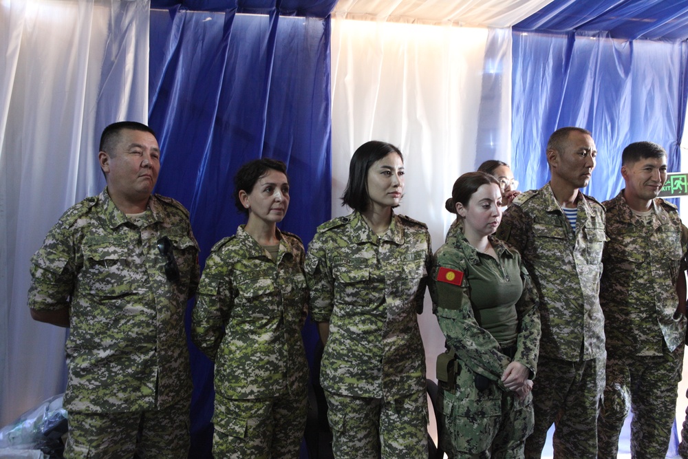 U.S. and Kyrgyz Medical Teams Sharpen Expeditionary Care Skills at Bright Star 25
