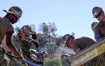 “We Build; We Fight”: NMCB-5 Trains at Fort Hunter Liggett