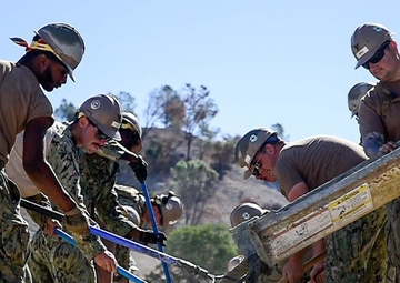 “We Build; We Fight”: NMCB-5 Trains at Fort Hunter Liggett