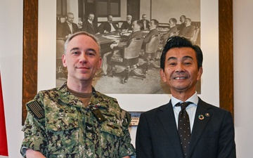 Mayor of Nichinan, Japan Visits Portsmouth Naval Shipyard