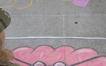 Hurlburt Field hosts Chalk the Walk for suicide prevention