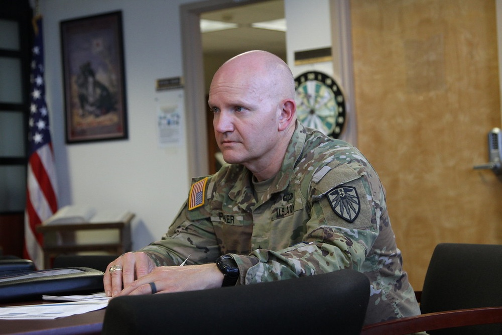 BG Parker Visits NETCOM, Ft. Huachuca
