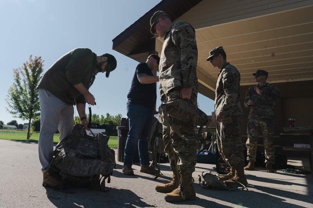 Wisconsin National Guard hosts Norwegian Ruck March