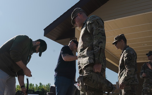 Wisconsin National Guard hosts Norwegian Ruck March