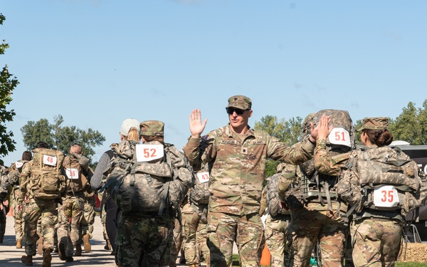 Wisconsin National Guard hosts Norwegian Ruck March