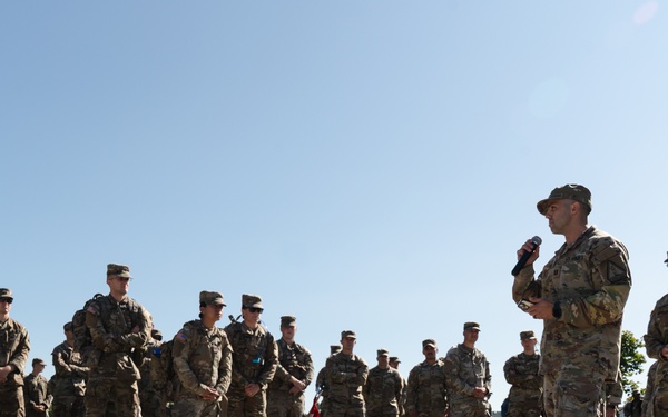 Wisconsin National Guard hosts Norwegian Ruck March
