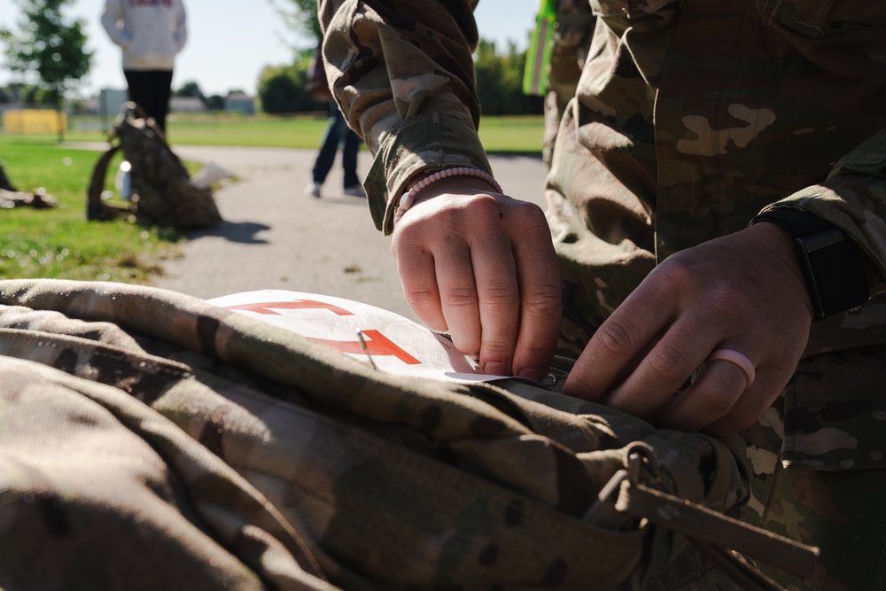 Wisconsin National Guard hosts Norwegian Ruck March