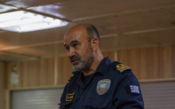 Greek Navy hosts U.S., Egyptian, Italian and Qatar Sailors for BRIGHT STAR 25 firefighting training