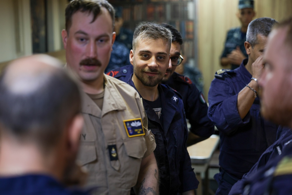 Greek Navy hosts U.S., Egyptian, Italian and Qatar Sailors for BRIGHT STAR 25 firefighting training
