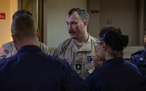 Greek Navy hosts U.S., Egyptian, Italian and Qatar Sailors for BRIGHT STAR 25 firefighting training