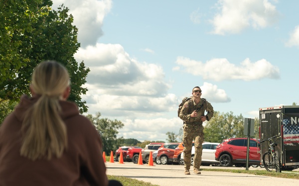 Wisconsin National Guard hosts Norwegian Ruck March