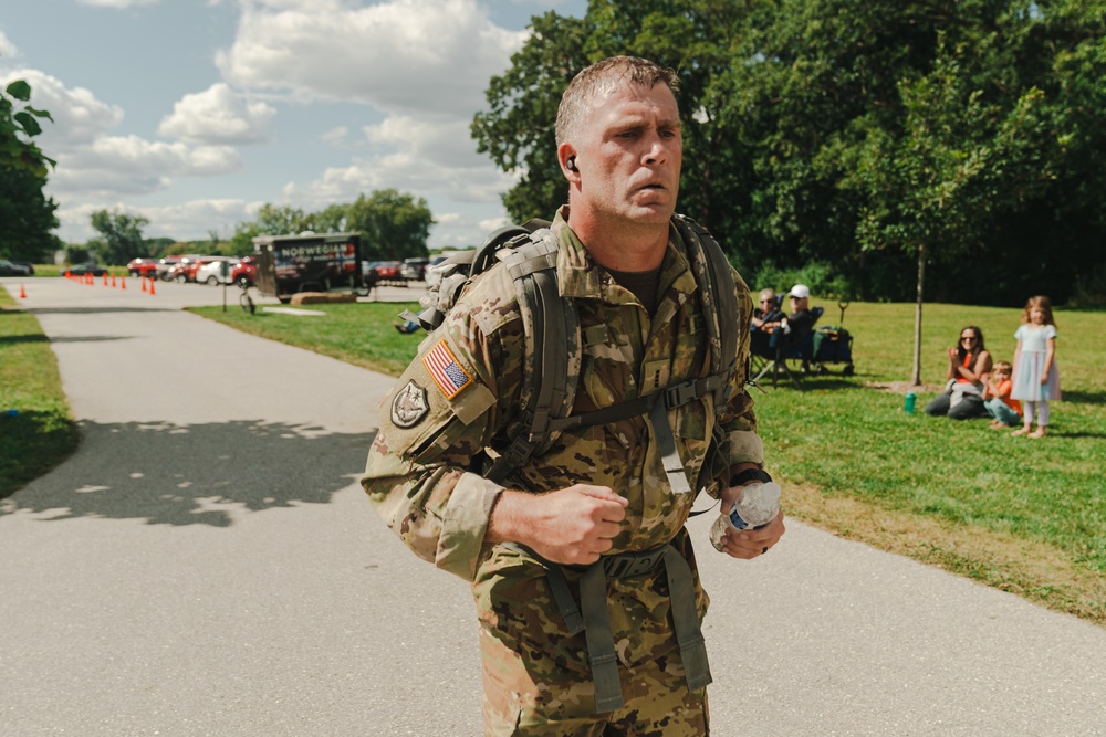 Wisconsin National Guard hosts Norwegian Ruck March