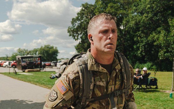 Wisconsin National Guard hosts Norwegian Ruck March