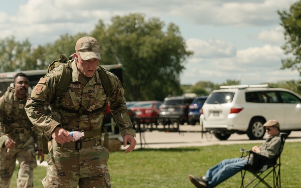 Wisconsin National Guard hosts Norwegian Ruck March