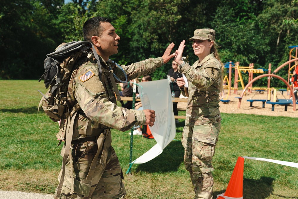 Wisconsin National Guard hosts Norwegian Ruck March