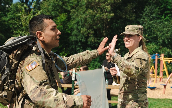 Wisconsin National Guard hosts Norwegian Ruck March