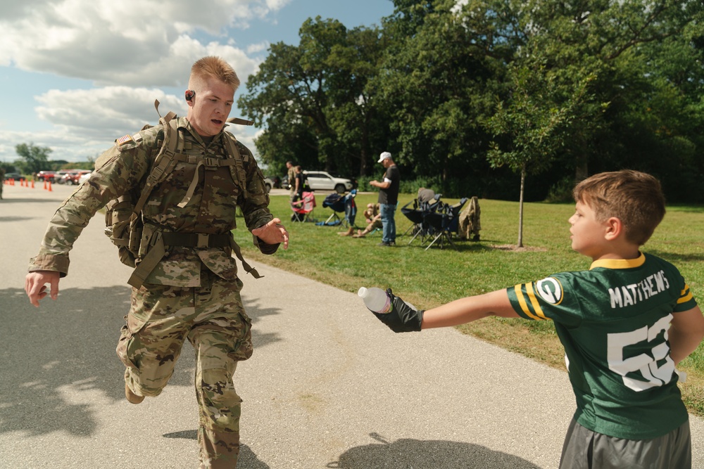 Wisconsin National Guard hosts Norwegian Ruck March