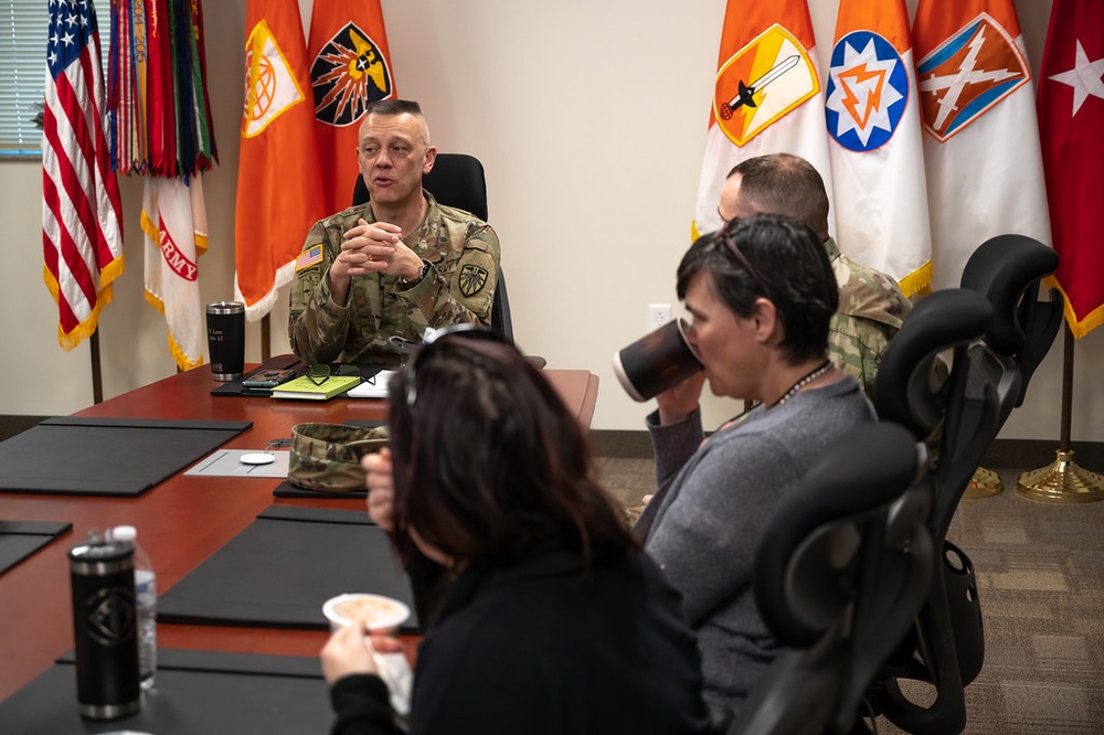 7th Signal Command (Theater) HQs &quot;Chaplain Chat&quot; Brown Bag Lunch