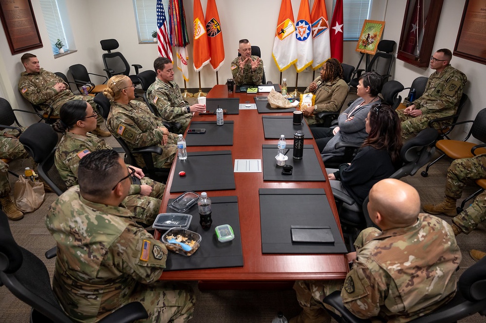 7th Signal Command (Theater) HQs &quot;Chaplain Chat&quot; Brown Bag Lunch