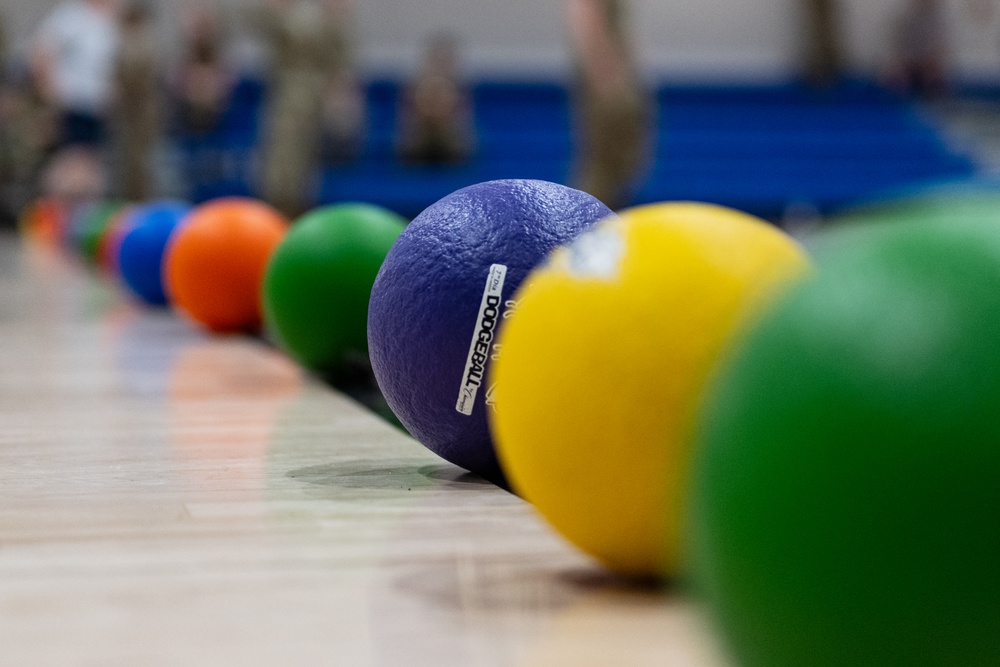 49th Maintenance Group hosts dodgeball tournament at Maintenance Games