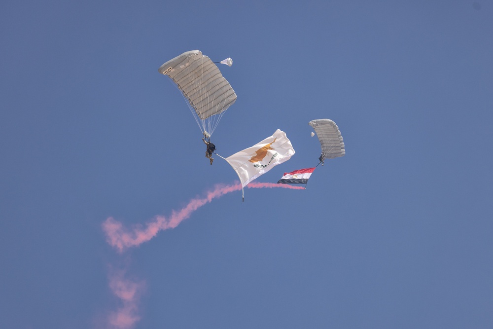 BRIGHT STAR 25: Military Free Fall over The Great Pyramids of Giza