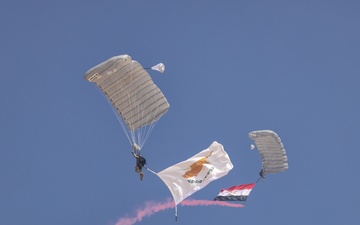 BRIGHT STAR 25: Military Free Fall over The Great Pyramids of Giza
