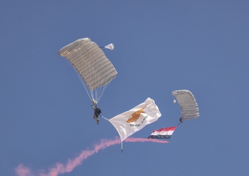 BRIGHT STAR 25: Military Free Fall over The Great Pyramids of Giza