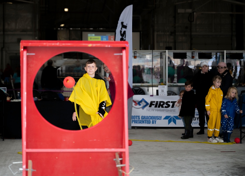 Rigger mimics at Pease Open House and Air Show