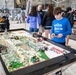 First LEGO robotic demonstration at STEM exhibit