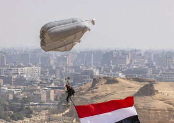 BRIGHT STAR 25: Military Free Fall over The Great Pyramids of Giza