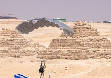 BRIGHT STAR 25: Military Free Fall over The Great Pyramids of Giza