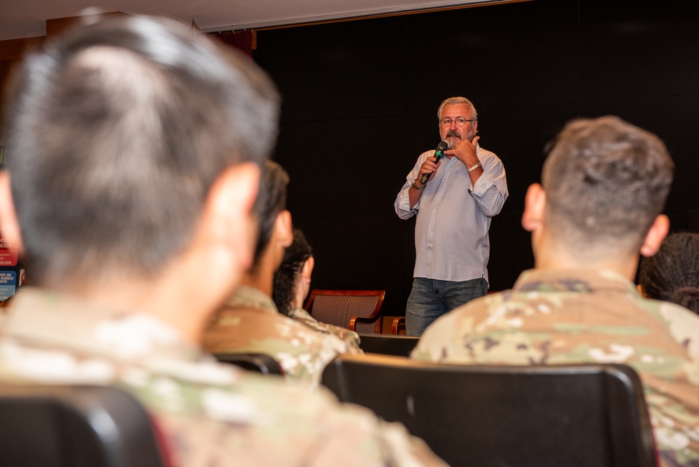 Travis brings ‘1 Degree of Separation’ program to base