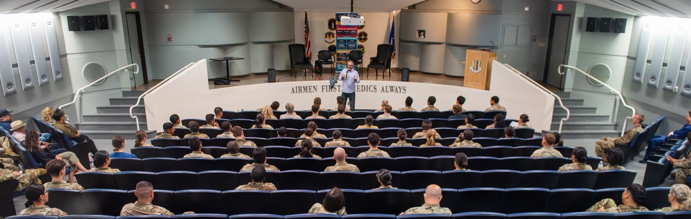 Travis brings ‘1 Degree of Separation’ program to base